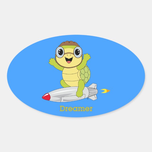 Turtle Dreamer™ Sticker (Front)
