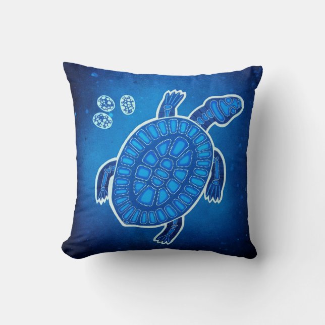 Turtle Dreaming Cushion (Front)
