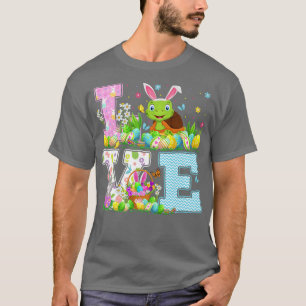 Turtle Easter Egg Hunt Funny Love Turtle Easter Su T-Shirt