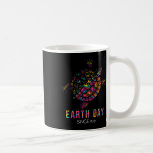 Turtle Environmental Protection Earth Day Since 19 Coffee Mug