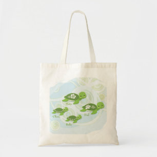 Turtle Family     Gift Tote Bag