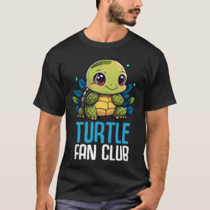 Turtle Fan Club Tortoise Zoo Kids Boys Girls 1 T-Shirt