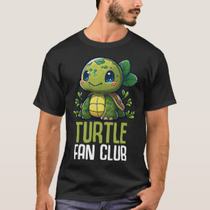 Turtle Fan Club Tortoise Zoo Kids Boys Girls 9 T-Shirt