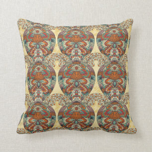 Turtle Floral Pattern Cushion