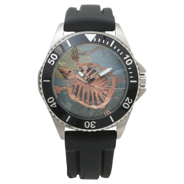 TURTLE FOSSIL WATCH (Front)