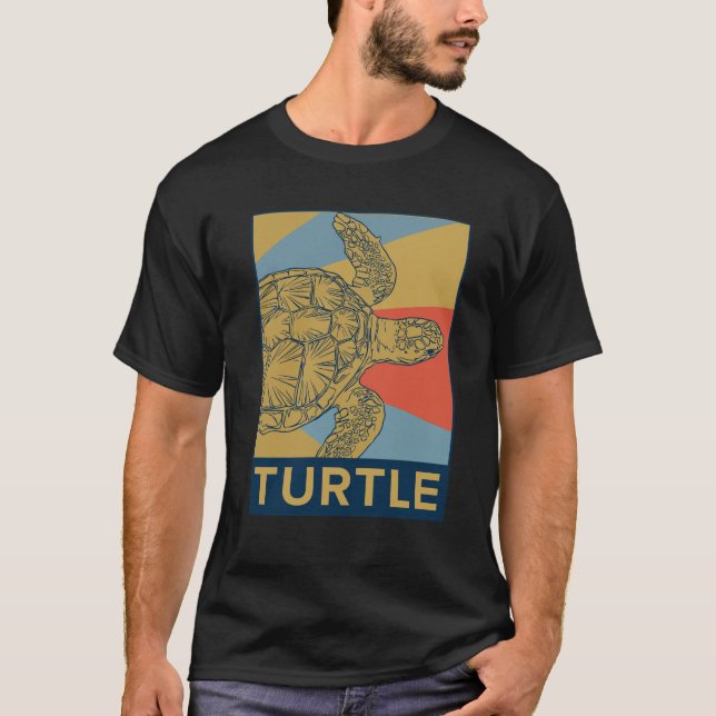 Turtle Galapagos T-Shirt (Front)
