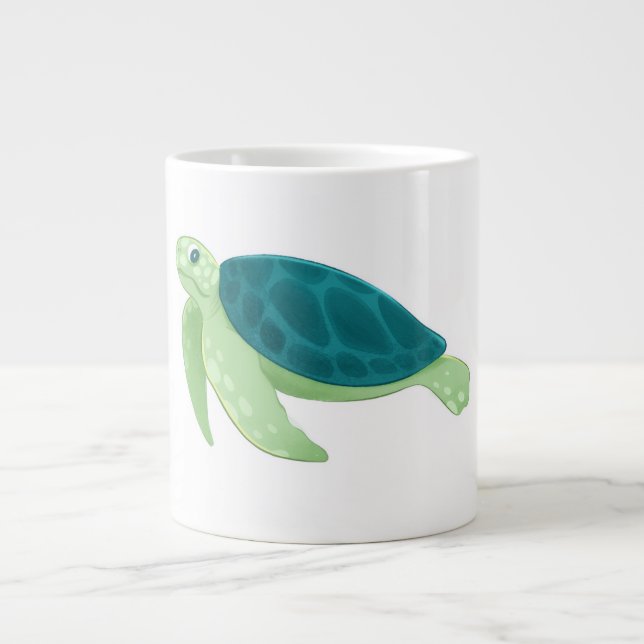 Turtle Giant Coffee Mug (Front)