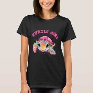 Turtle Girl Earth Day Favours Earth Day T-Shirt