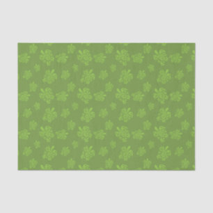 Turtle Green Print Tissue Paper