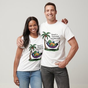 Turtle Hammock Nap Time Overrated T-Shirt