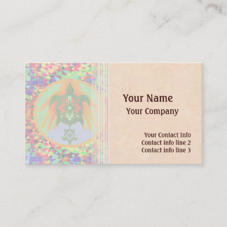 Turtle Hands Business Card Template