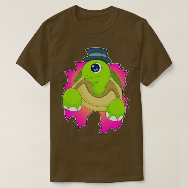 Turtle Hat T-Shirt (Design Front)
