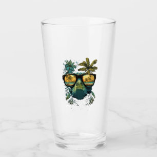 Turtle Hawaiian Sea Turtles Hawaii Beach Palm Copy Glass