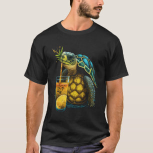 Turtle Hawaiian Sea Turtles Pineapple Aloha Hawaii T-Shirt