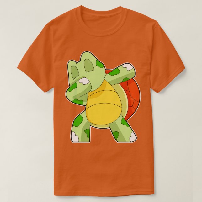 Turtle Hip Hop Dance T-Shirt (Design Front)