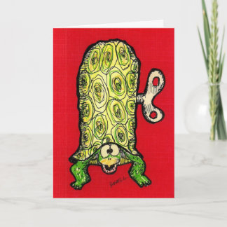 Turtle Humourous Birthday Card