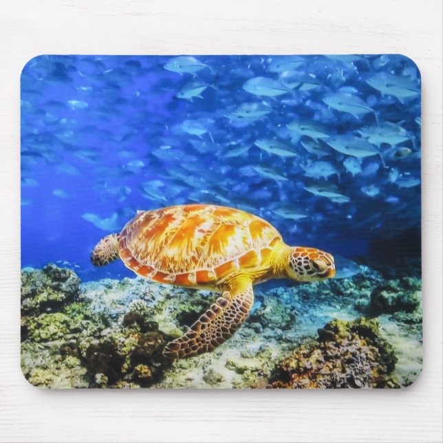 Turtle image for Mouse pad (Front)