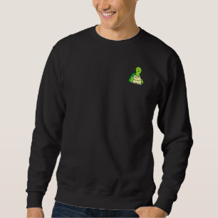 Turtle In A Pocket Cute Pocket Sea Turtle Sweatshirt