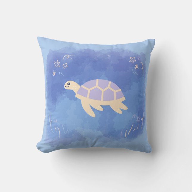 Turtle in the water cushion (Front)