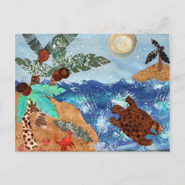 Turtle Island Night Songs Postcard (Front)