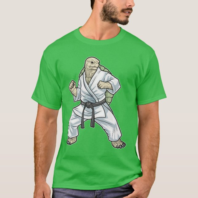 Turtle Karate Martial arts T-Shirt (Front)