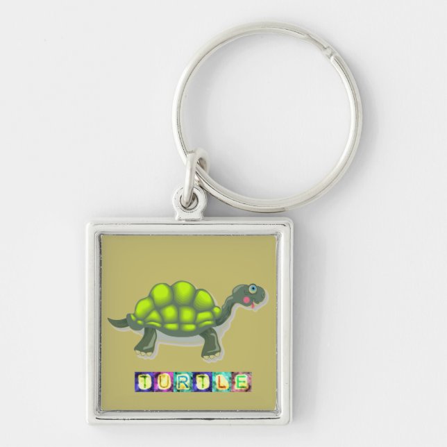 Turtle Keychain (Front)