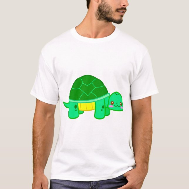 Turtle Love Cute Animal T-Shirt (Front)