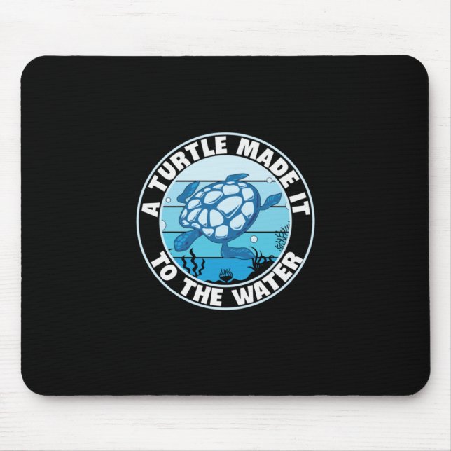 Turtle Lover | A Turtle Made It Mouse Pad (Front)