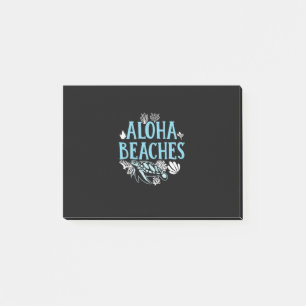 Turtle Lover Aloha Beaches Post-it Notes