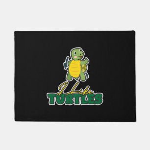 Turtle Lover   I Like Turtles Doormat