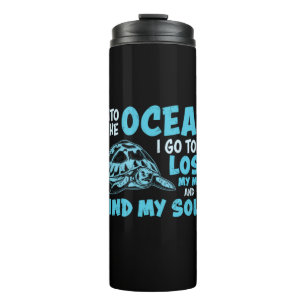 Turtle Lover   Into The Ocean Thermal Tumbler