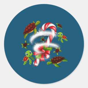 Turtle Lover   Just A Girl Who Loves Turtles Classic Round Sticker