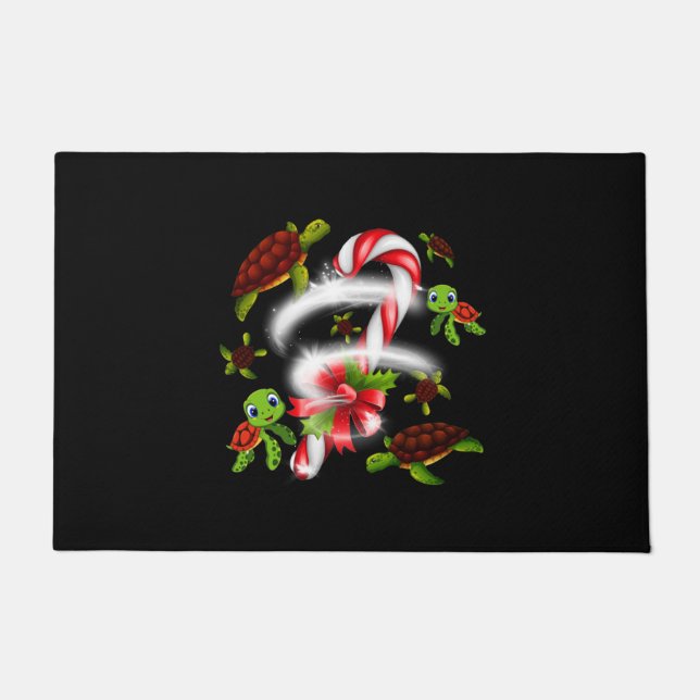 Turtle Lover | Just A Girl Who Loves Turtles Doormat (Front)