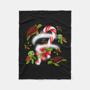 Turtle Lover Just A Girl Who Loves Turtles Fleece Blanket