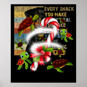 Turtle Lover   Just A Girl Who Loves Turtles Poster