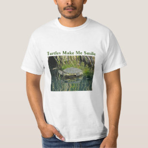 Turtle Lover Lake Animal Photo Nature Wildlife T-Shirt