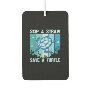 Turtle Lover Save A Turtle Car Air Freshener