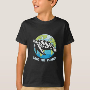 Turtle Lover Save The Planet T-Shirt