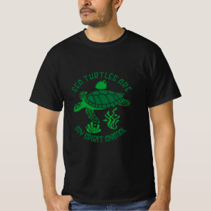 Turtle Lover   Sea Turtles Are My Spirit Animal T-Shirt