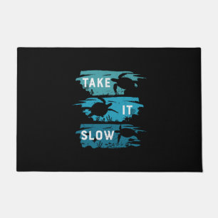 Turtle Lover   Take It Slow Doormat