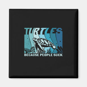 Turtle Lover   Turtles Because People Magnet