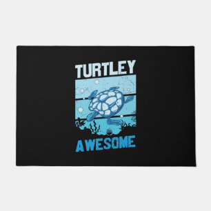 Turtle Lover Turtley Awesome Doormat