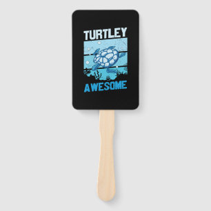 Turtle Lover   Turtley Awesome Hand Fan