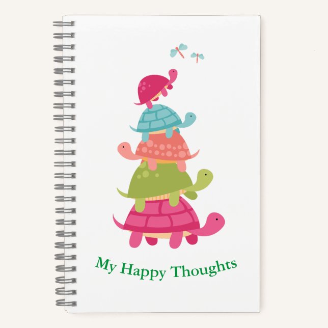 Turtle Lovers Delight Notebook (Front)