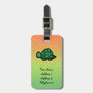 Turtle Luggage Tag