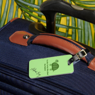 Turtle Luggage Tag   Personalized Design