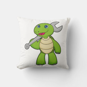Turtle Mechanic Wrench Cushion