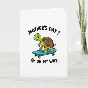 Turtle Mothers Day Arrival Card