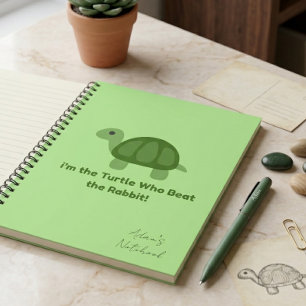 Turtle Motivation Spiral  Notebook