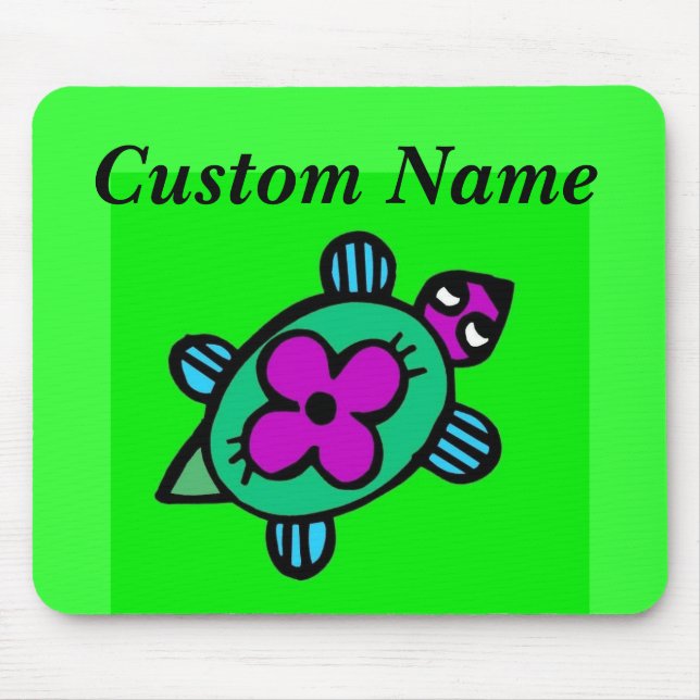Turtle Mouse Pad (Front)